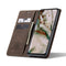 For OnePlus Nord CaseMe-013 Multifunctional Retro Frosted Horizontal Flip Leather Case with Card Slot & Holder & Wallet(Coffee)