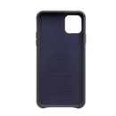 For iPhone 11 QIALINO Shockproof Top-grain Leather Protective Case(Royal Blue)