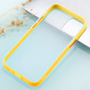 For iPhone 12 Pro Max Skin Feel Series Shockproof Frosted TPU + PC Protective Case(Yellow)