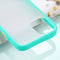 For iPhone 12 Pro Max Skin Feel Series Shockproof Frosted TPU + PC Protective Case(Mint Green)