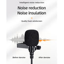 JOYROOM JR-LM1 Portable Mini Accurate Sound Pickup Lapel Lavalier Microphone, Length:2m
