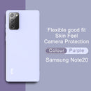 For Samsung Galaxy Note20 IMAK UC-2 Series Shockproof Full Coverage Soft TPU Case(Purple)