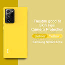 For Samsung Galaxy Note20 Ultra IMAK UC-2 Series Shockproof Full Coverage Soft TPU Case(Yellow)
