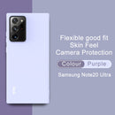 For Samsung Galaxy Note20 Ultra IMAK UC-2 Series Shockproof Full Coverage Soft TPU Case(Purple)
