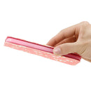 For iPhone 12 Pro Max Glittering Daisy Magnetic Horizontal Flip Leather Case with Holder & Card Slots & Photo Frame(Pink)
