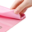 For iPhone 12 Pro Max Glittering Daisy Magnetic Horizontal Flip Leather Case with Holder & Card Slots & Photo Frame(Pink)