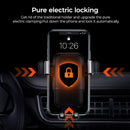 JOYROOM JR-ZS216 15W Car Three-axis Electric Wireless Charging Mobile Phone Holder Bracket, Air Vent Version(Black)