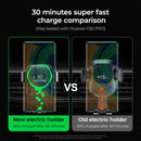 JOYROOM JR-ZS216 15W Car Three-axis Electric Wireless Charging Mobile Phone Holder Bracket, Air Vent Version(Black)