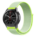 For Samsung Galaxy Watch 46mm Nylon Braided Watch Band(Light Yellow)