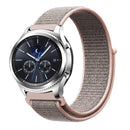 For Samsung Galaxy Watch 46mm Nylon Braided Watch Band(Powder Sand)