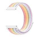 For Samsung Galaxy Watch 46mm Nylon Braided Watch Band(Colorful)