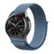 For Samsung Galaxy Watch 42mm Nylon Braided Watch Band(Cape Cod Blue)