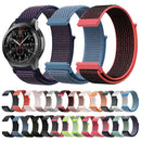 For Samsung Galaxy Watch 42mm Nylon Braided Watch Band(Light Yellow)