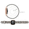 For Fitbit Versa 2 / Lite 22mm Reverse Buckle Printed Silicone Watch Band(Butterfly)