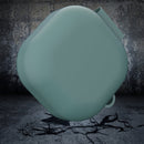 For Samsung Galaxy Buds Live Solid Color Anti-fall Earphone Protective Case with Hook(Lake Blue)