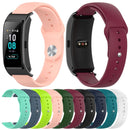 For Garmin Vivomove 3s / 4s 18mm Reverse Buckle Silicone Watch Band, Size: Large Size(Black)