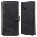 For iPhone 12 / 12 Pro Classic Calf Texture PU + TPU Horizontal Flip Leather Case, with Holder & Card Slots & Wallet(Black)