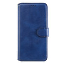 For iPhone 12 / 12 Pro Classic Calf Texture PU + TPU Horizontal Flip Leather Case, with Holder & Card Slots & Wallet(Blue)
