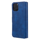 For iPhone 12 / 12 Pro Classic Calf Texture PU + TPU Horizontal Flip Leather Case, with Holder & Card Slots & Wallet(Blue)