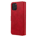 For iPhone 12 / 12 Pro Classic Calf Texture PU + TPU Horizontal Flip Leather Case, with Holder & Card Slots & Wallet(Red)