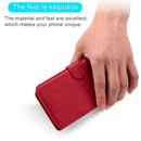 For iPhone 12 / 12 Pro Classic Calf Texture PU + TPU Horizontal Flip Leather Case, with Holder & Card Slots & Wallet(Red)