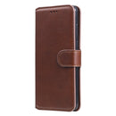 For iPhone 12 / 12 Pro Classic Calf Texture PU + TPU Horizontal Flip Leather Case, with Holder & Card Slots & Wallet(Brown)