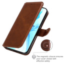 For iPhone 12 / 12 Pro Classic Calf Texture PU + TPU Horizontal Flip Leather Case, with Holder & Card Slots & Wallet(Brown)