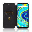 For UMIDIGI A7 Pro Carbon Fiber Texture Horizontal Flip TPU + PC + PU Leather Case with Card Slot(Black)