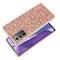 For Samsung Galaxy Note20 Ultra Glitter Powder Shockproof TPU Protective Case(Rose Gold)