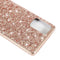 For Samsung Galaxy Note20 Ultra Glitter Powder Shockproof TPU Protective Case(Rose Gold)