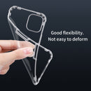 For iPhone 12 Pro Max NILLKIN Nature TPU Transparent Soft Protective Case(White)