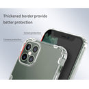 For iPhone 12 Pro Max NILLKIN Nature TPU Transparent Soft Protective Case(White)