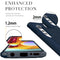 For LG Velvet / G9 Carbon Fiber Protective Case with 360 Degree Rotating Ring Holder(Blue)