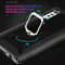 For LG Velvet / G9 Carbon Fiber Protective Case with 360 Degree Rotating Ring Holder(Black)