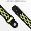 For Xiaomi Smart Watch Standard / Pride Version 18mm Two-color Silicone Watch Band(White Black)