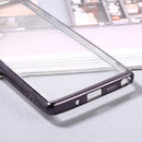 For Samsung Galaxy Note20 Ultra-thin Plating TPU Protective Soft Case(Black)