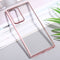 For Samsung Galaxy Note20 Ultra Ultra-thin Plating TPU Protective Soft Case(Rose Gold)