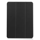 For iPad Air 2022 / 2020 10.9 Custer Texture Horizontal Flip Leather Case with Three-folding Holder & Sleep / Wake-up Function(Black)