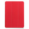 For iPad Air 2022 / 2020 10.9 Custer Texture Horizontal Flip Leather Case with Three-folding Holder & Sleep / Wake-up Function(Red)