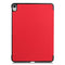 For iPad Air 2022 / 2020 10.9 Custer Texture Horizontal Flip Leather Case with Three-folding Holder & Sleep / Wake-up Function(Red)