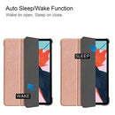 For iPad Air 2022 / 2020 10.9 Custer Texture Horizontal Flip Leather Case with Three-folding Holder & Sleep / Wake-up Function(Rose Gold)