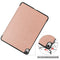 For iPad Air 2022 / 2020 10.9 Custer Texture Horizontal Flip Leather Case with Three-folding Holder & Sleep / Wake-up Function(Rose Gold)