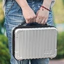 For DJI Mavic Air 2 Shockproof Portable ABS Suitcase Storage Bag Protective Box(Black)