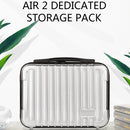 For DJI Mavic Air 2 Shockproof Portable ABS Suitcase Storage Bag Protective Box(Black)