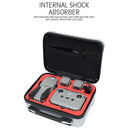 For DJI Mavic Air 2 Shockproof Portable ABS Suitcase Storage Bag Protective Box(Black)
