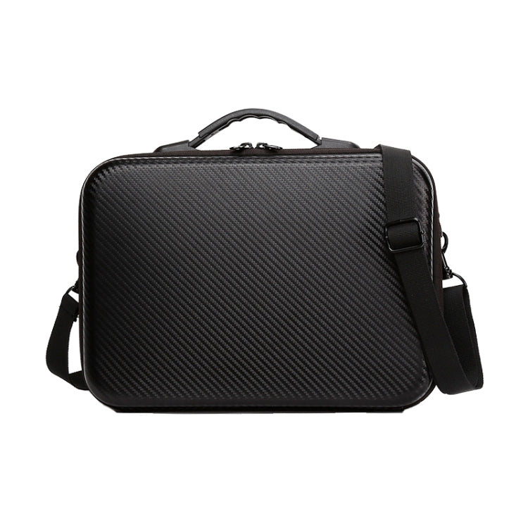 For DJI Mavic Air 2 Portable PU Shoulder Storage Bag Protective Box(Black Red)