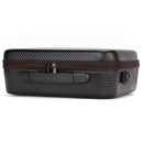 For DJI Mavic Air 2 Portable PU Shoulder Storage Bag Protective Box(Black Red)