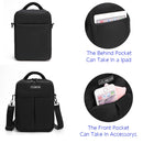 LINGSHI For DJI Mavic Air 2 Heightened Portable Shoulder Storage Bag Protective Box(Black)