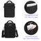 LINGSHI For DJI Mavic Air 2 Heightened Portable Shoulder Storage Bag Protective Box(Black)
