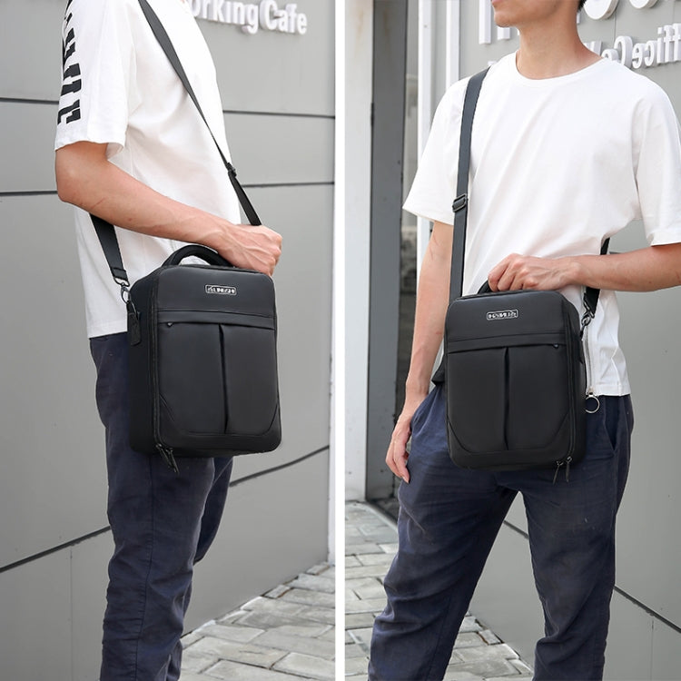 LINGSHI For DJI Mavic Air 2 Heightened Portable Shoulder Storage Bag Protective Box(Black)